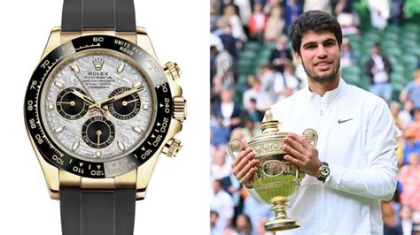 carlos alcaraz watch rolex|alcaraz wrist watch.